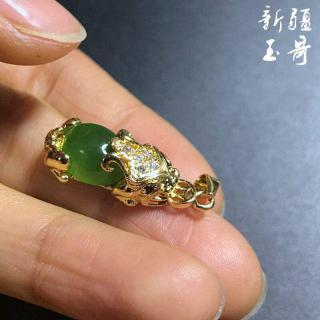 和田玉貔貅手链