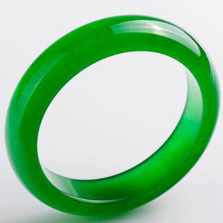 新疆和田玉手镯和田玉碧玉手镯翡翠绿金丝玉镯子a货玉镯女款玉镯