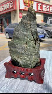 新疆和田玉,若羌青花黄口戈壁料大摆件