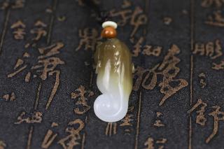 和田玉挂件 金鱼 重26克【和润阁玉器】