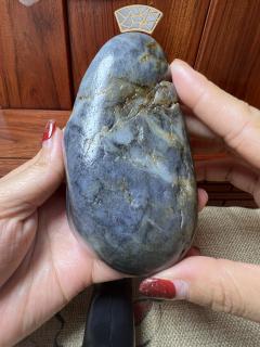 和田玉籽料青花原石