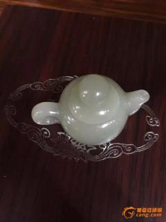 和田玉挂件把把壶吊坠男女款正品