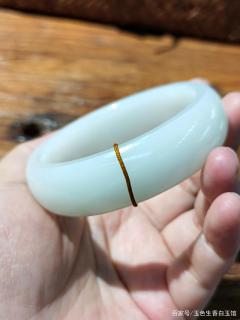 〔半烟半雨〕53圈新疆和田玉白玉籽镯
