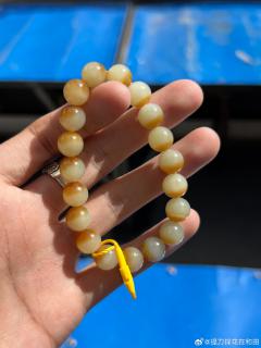 糖白聚宝盆单圈手串
