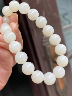 💎和田玉手串✨温润如羊脂