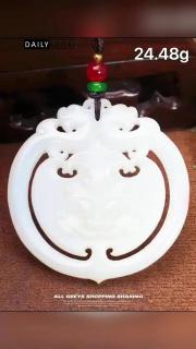 龙年藏龙!重磅脂白仿古龙牌开秒! 新疆和田玉!脂白浓糯!油性顶级! 苏