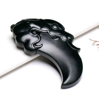 新疆和田玉青玉吊坠天然玉石老料塔青一细龙牙男女款精品挂件带证