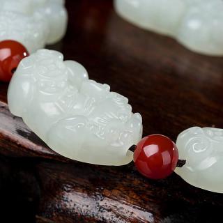 热销玛瑙手链男正品 和田玉