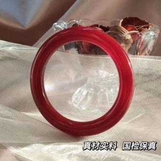 美国14k包金金镶自然和田玉白玉戒指