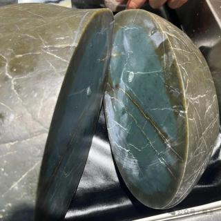 曾经一块沙枣青要20万,我没有珍惜,等别人把它切开后才后悔莫及