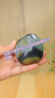 和田玉籽料青花楼兰三色原石