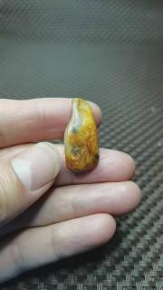 新疆和田玉吊坠戴了三个月,真的越看越上头✨